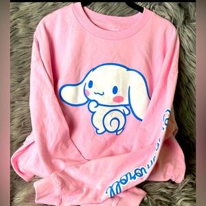 Cinnamoroll Pink Crewneck Sweatshirt